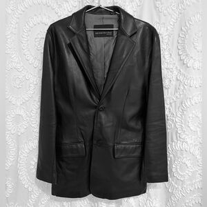 Kenneth Cole New York Men's Leather Jacket/Blazer